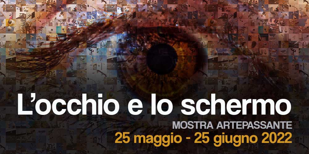 mostra l'occhio e lo schermo