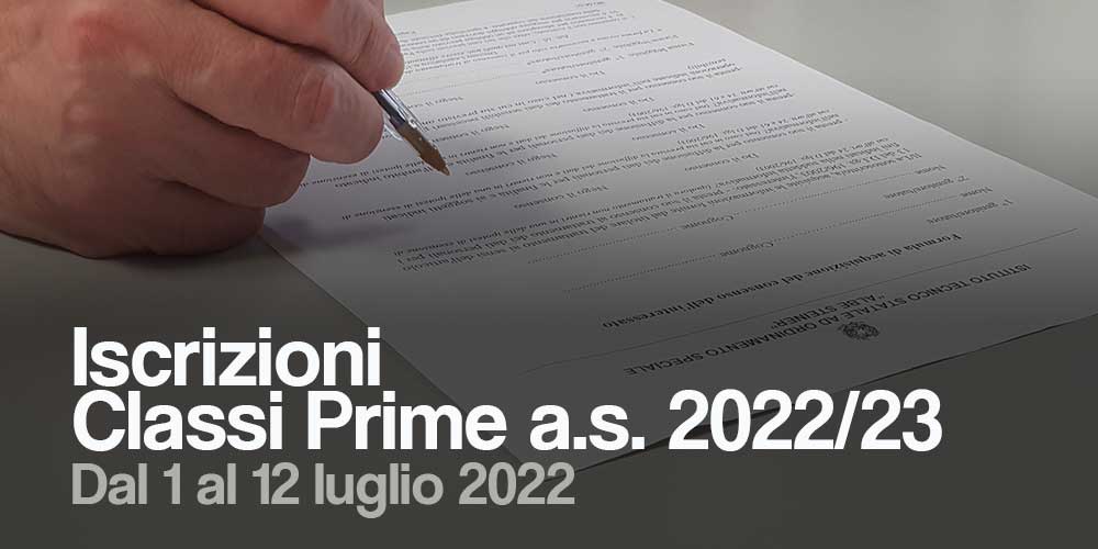 Iscrizione Classi Prime as 2022-23