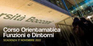 Corso Orientamatica