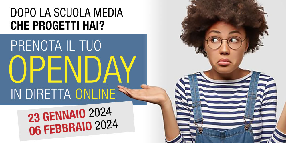 Prenota Openday online 2024