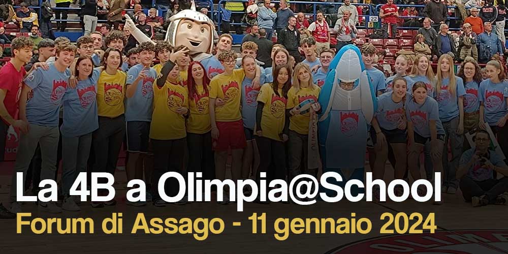 Progetto Olimpia@school Forum Assago 11 gennaio 2024