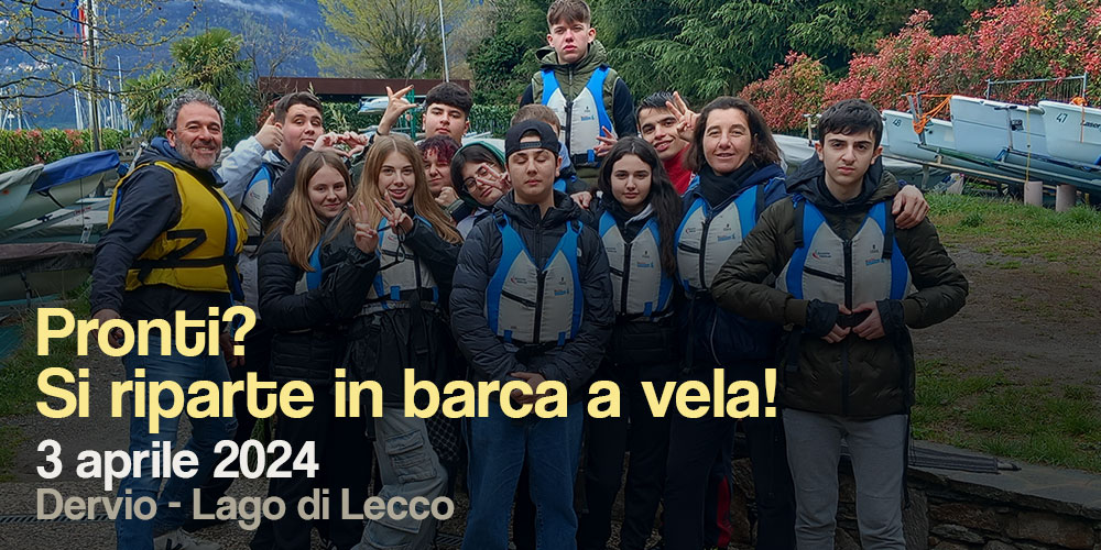 Corso barca a vela Dervio Lecco - 3 aprile 2024