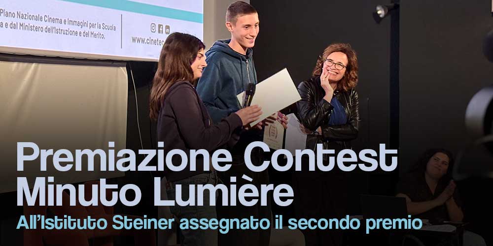 Premiazione Contest Minuto Lumière